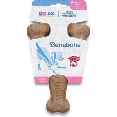 Benebone MED Puppy Wishbone Bacon