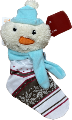 FouFit Snowman Crinkle Stocking