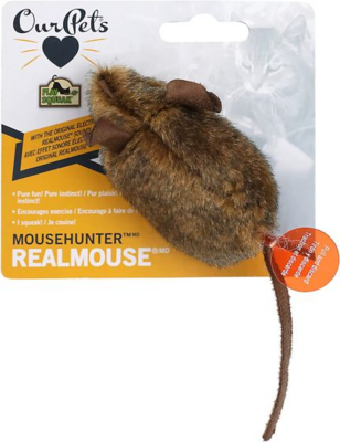 Our Pets Chocolate Mouse Hunter Cat Toy