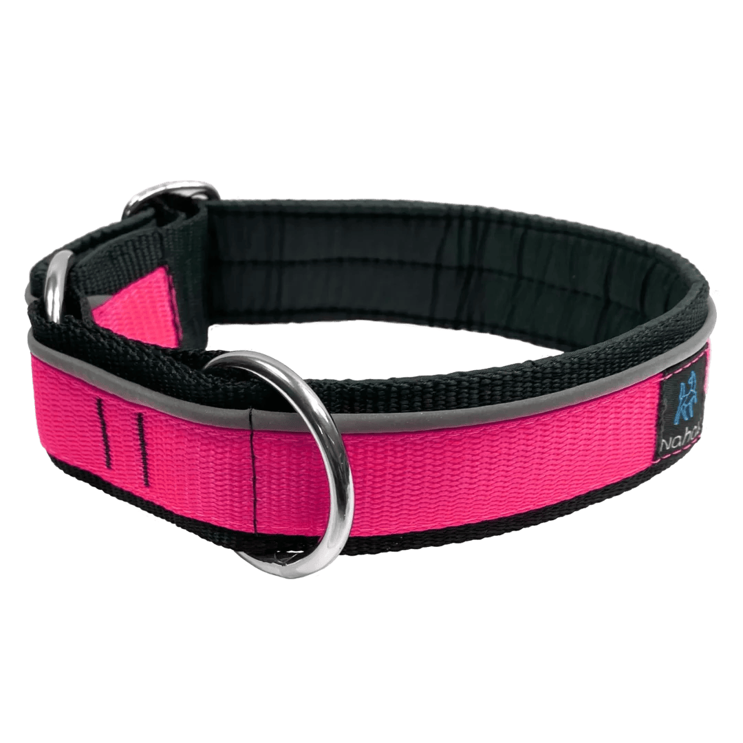 Nahak Pink Collar with Reflective Band