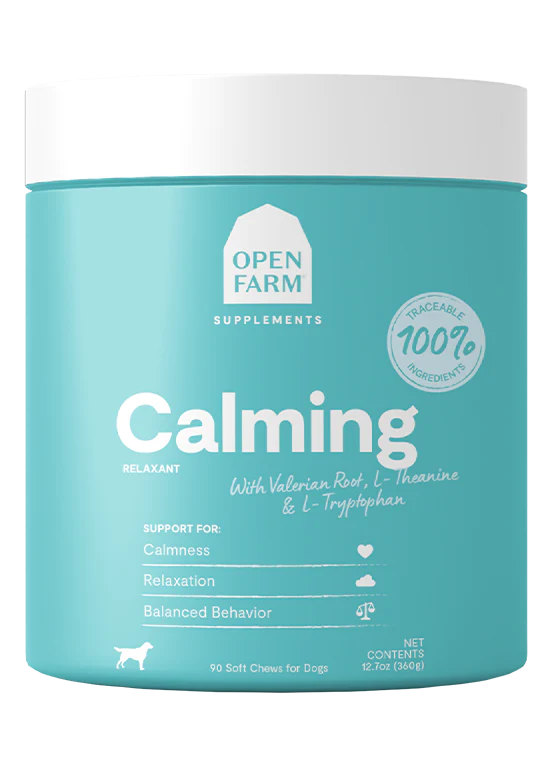Open Farm Calming Chews Supplement for Dogs - 90 chews