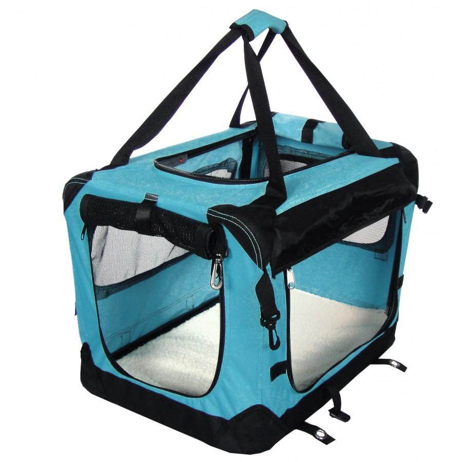 TUFF Deluxe Sky Blue Soft Crate