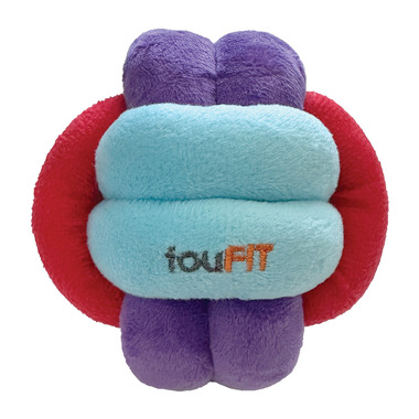 FouFit Blue Knotted Snuffle Ball
