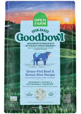 Open Farm GoodBowl Grass-Fed Beef &amp; Brown Rice Dog Food