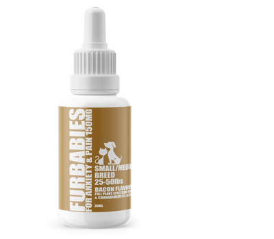 Furbabies Bacon Oral Drops for Cats & Dogs 30 ml Bottle
