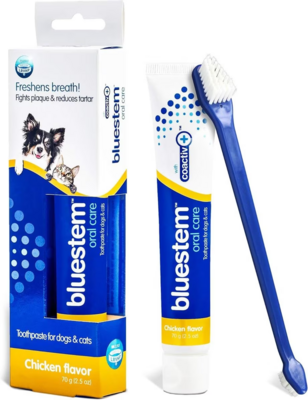 Bluestem Oral Care Kit for Dog and Cat - Chicken Flavour
