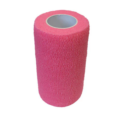 Silverline Pink 4" Cohesive Bandage