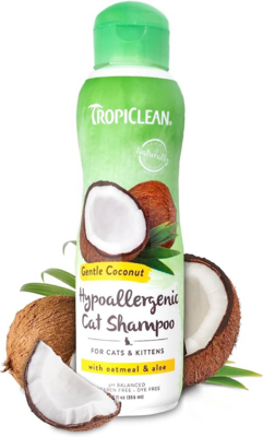 Tropiclean Hypoallergenic Cat Shampoo 12oz