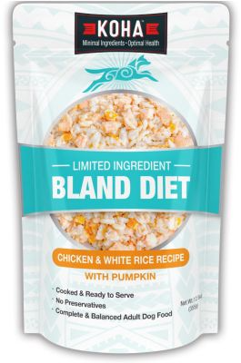 KOHA Bland Diet Chicken &amp; White Rice 12.5oz
