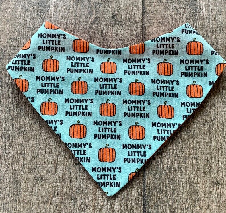 Colly&#39;s Creations Mommy&#39;s Little Pumpkin Bandanna