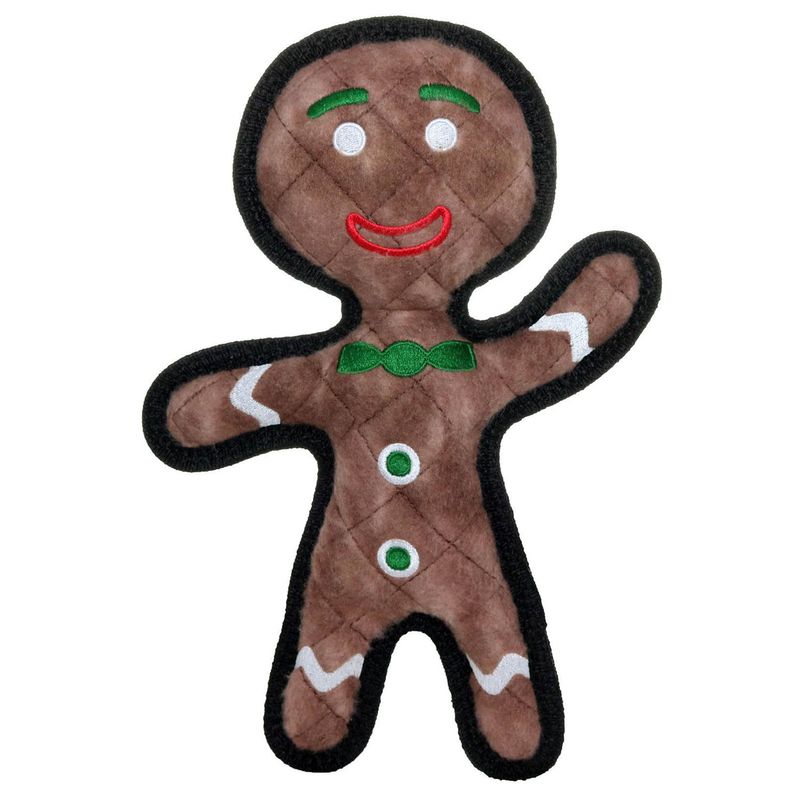 TUFFY Gingerbread Man Dog Toy