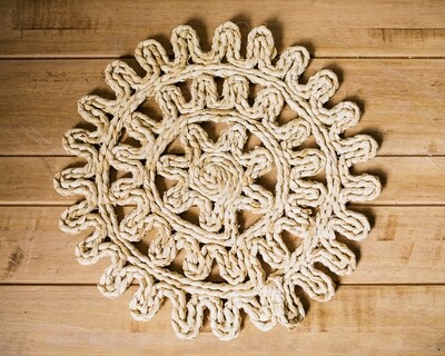 woven straw placemat 