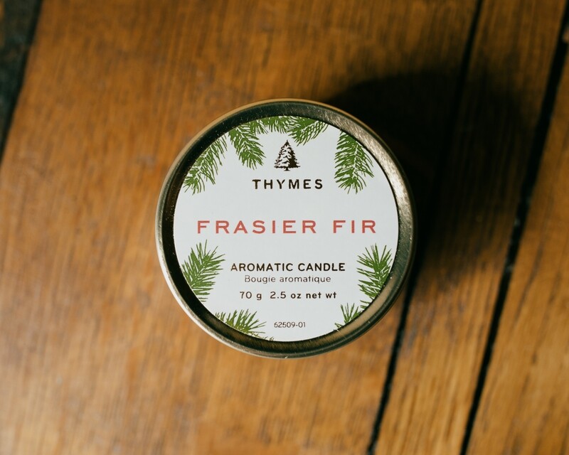 frasier fir travel candle