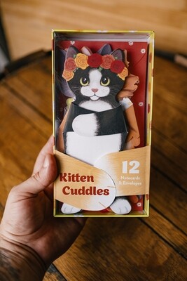 kitten cuddle cards