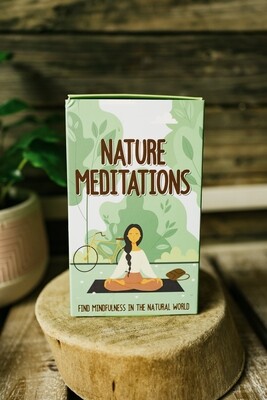 nature meditation card set
