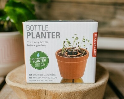 bottle top planter