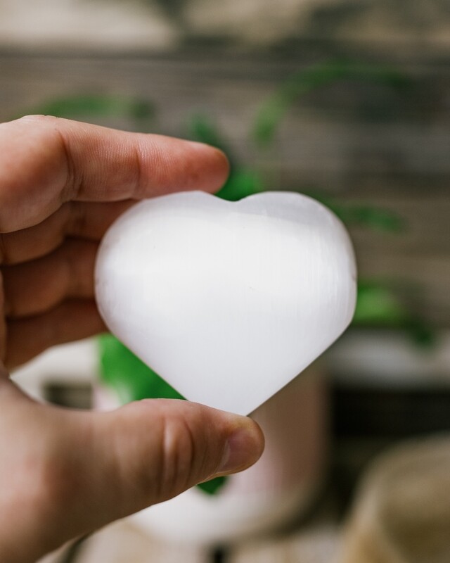 selenite heart