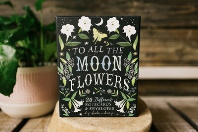 moonflower notecards