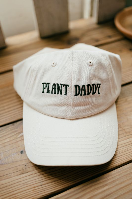 cream plant daddy cap