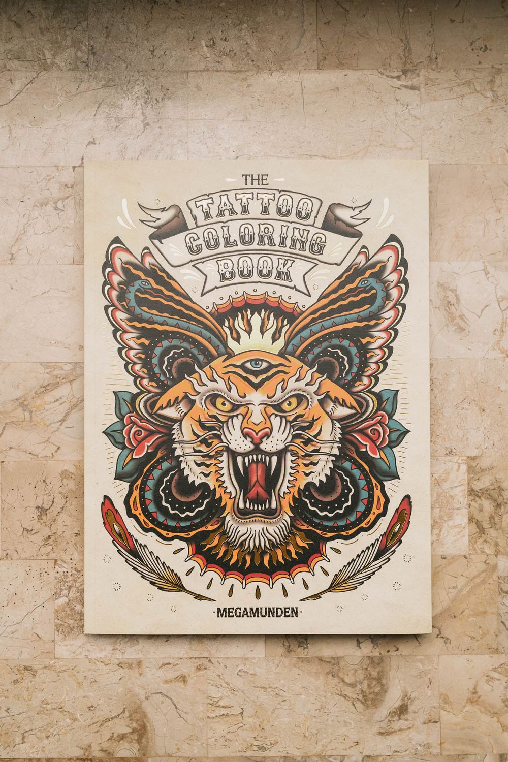 tattoo coloring book