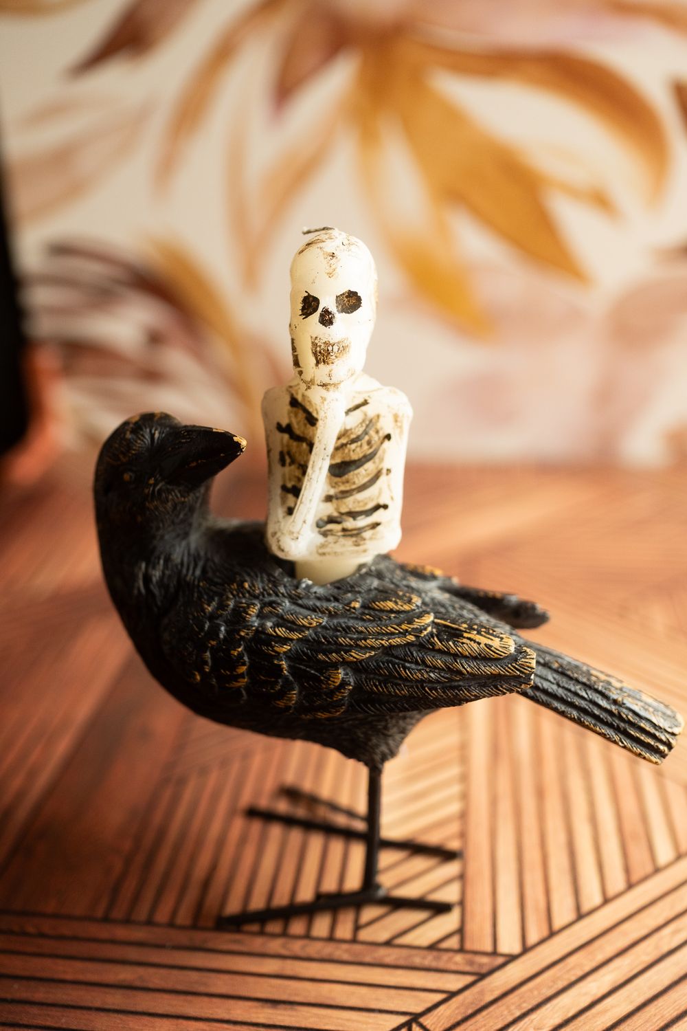 skeleton candle box