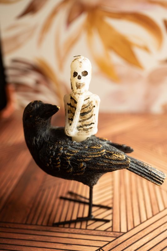 skeleton candle box