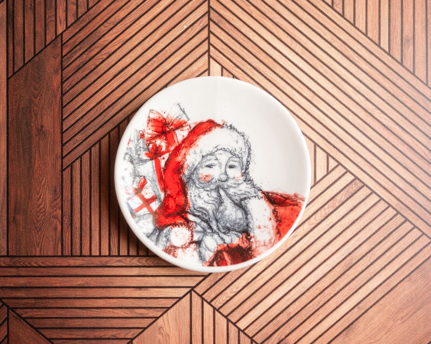 sm santa dish
