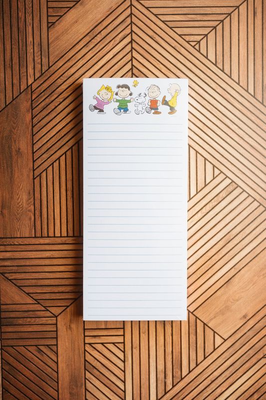 peanuts list pad