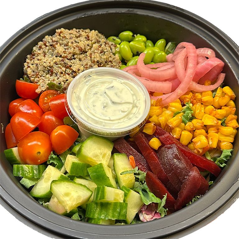 Rainbow Tzatziki Bowl