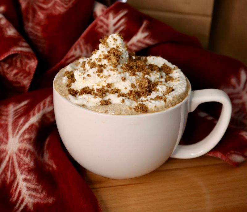Ginger Molasses Cookie Latte
