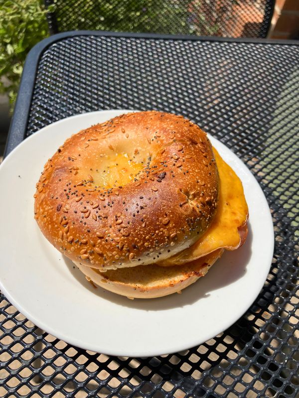 Egg Ham and Cheese Bagel