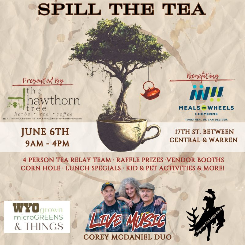 Spill The Tea Relay Race Registration - June 6th, 9am - 4pm