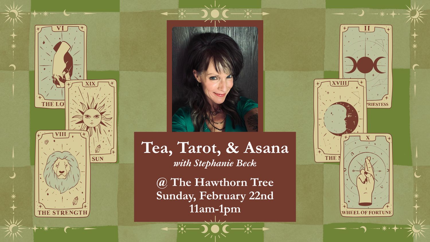 Tea, Tarot and Asana - February 22nd - 11-1pm
