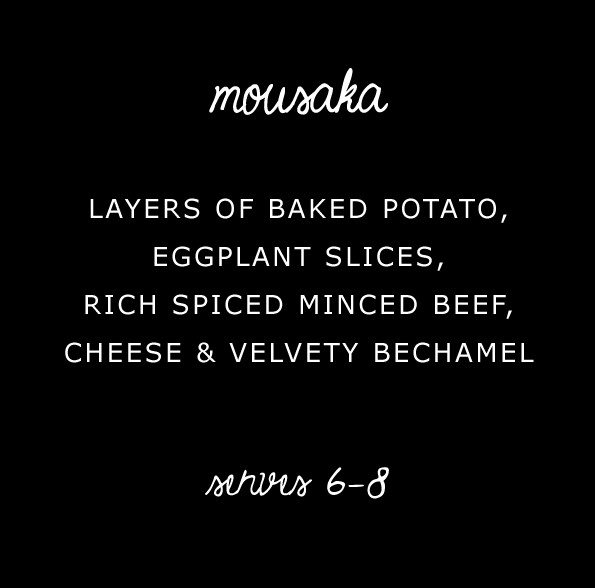 MOUSAKA