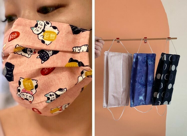 Designer Cloth Face Mask