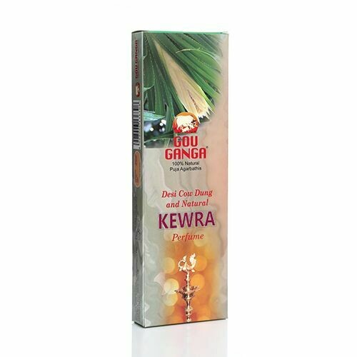 100% NATURAL POOJA AGARBATTI - MADE FROM COW DUNG &amp; HERBS - 90 STICKS