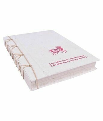 Hand Stitch Note Book Made From Desi Cow Dung/Gobar