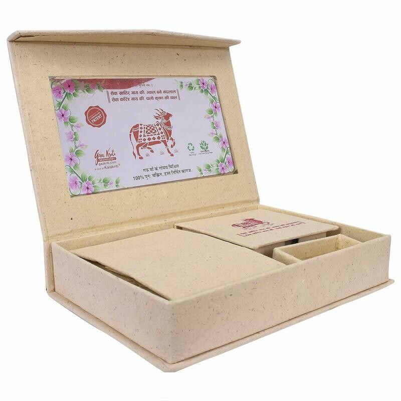 Table Top Stationary Made from Cow Dung/gobar