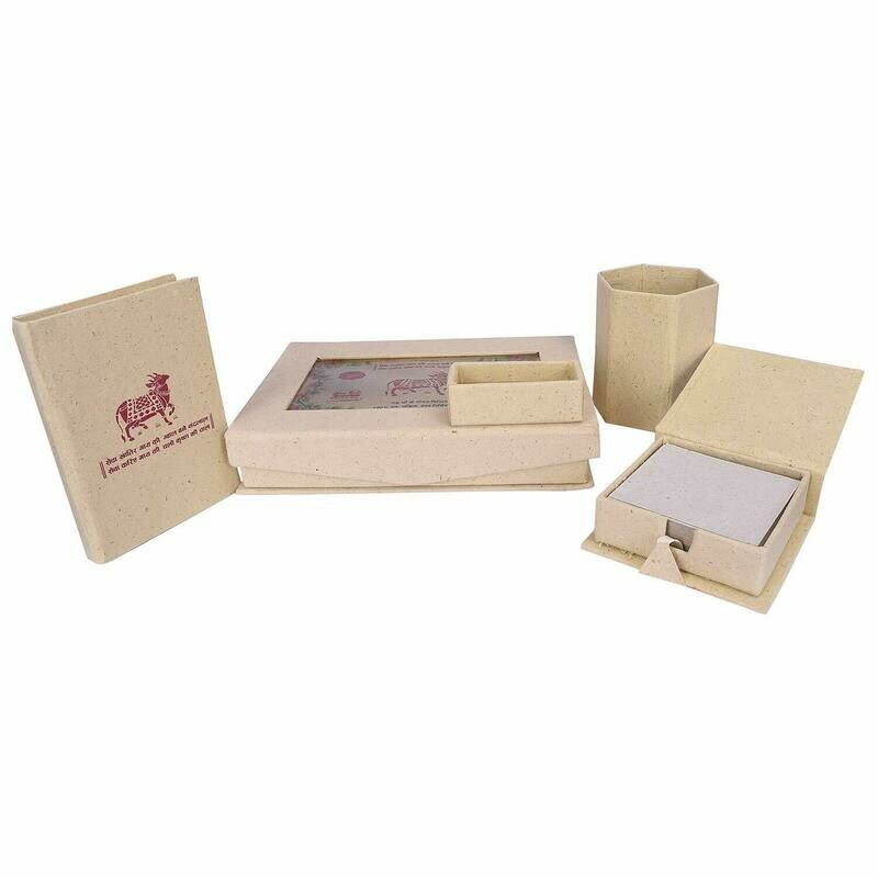 Table Top Stationary Made from Cow Dung/gobar