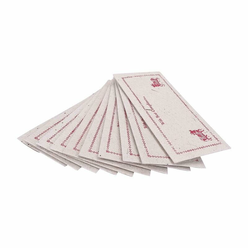 Gift Envelope 10 Pieces Big Made from Cow Dung/gobar
