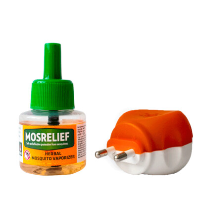 Strategi Herbal Mosquito Repellent Vaporizer Machine + Refill 30 Nights 100g