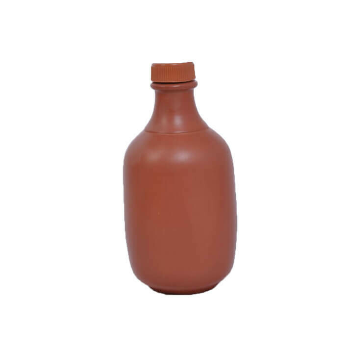 Mitticool Earthen Clay Water Bottle (1.2 LTR)