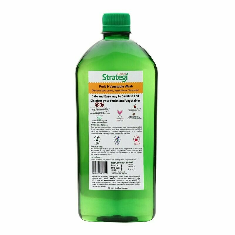 Strategi Herbal Fruit and Vegetable Wash 500ml