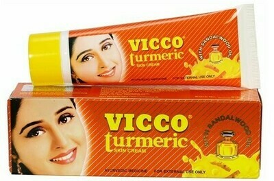 Vicco Turmeric Ayurvedic Skin Cream, With Sandalwood Oil