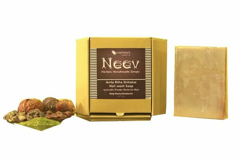 Neev Amla Ritha Shikakai Hair Wash Soap
