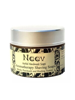 Neev Aromatherepy Musky Patchouli And Healing Teatree Shaving Soap 75gms