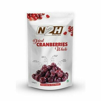 N2H Dried Cranberry Whole 100g