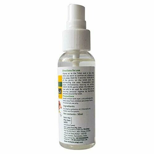 Strategi Herbal Toilet Seat Sanitizer 50ml