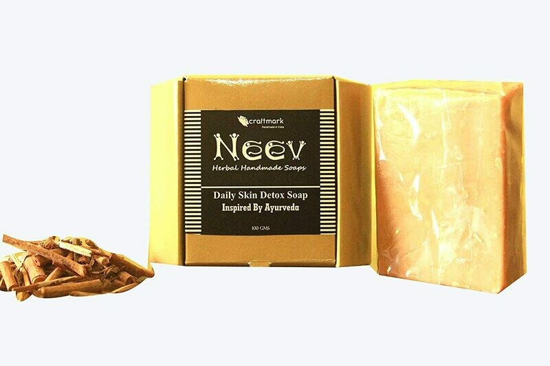 Neev Daily Skin Detox Soap Inspired by Ayurveda