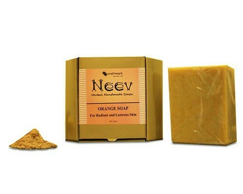 Neev Orange Soap For Radiant and Lustrous Skin